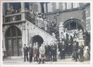 De ontvangst ter gelegenheid van het 50 jarig bestaan van de RijksHBS, afb. 1