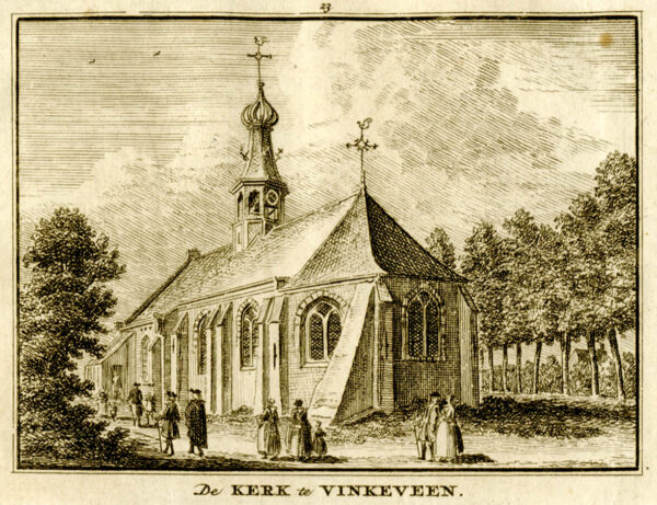 De kerk van Vinkeveen, uit 'Het verheerlykt Nederland...', afb. 1