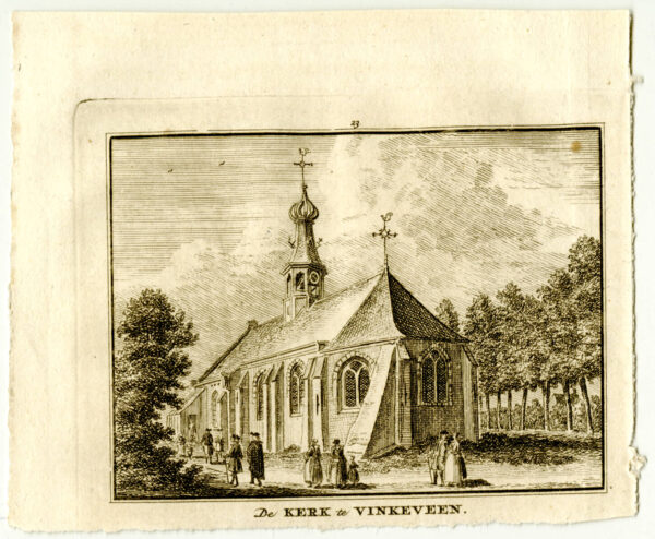 De kerk van Vinkeveen, uit 'Het verheerlykt Nederland...', afb. 2