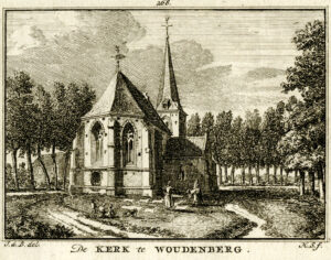 De kerk van Woudenberg, uit 'Het verheerlykt Nederland...', afb. 1