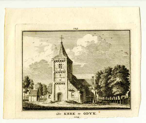 De kerk van Odijk, uit 'Het verheerlykt Nederland...', afb. 2