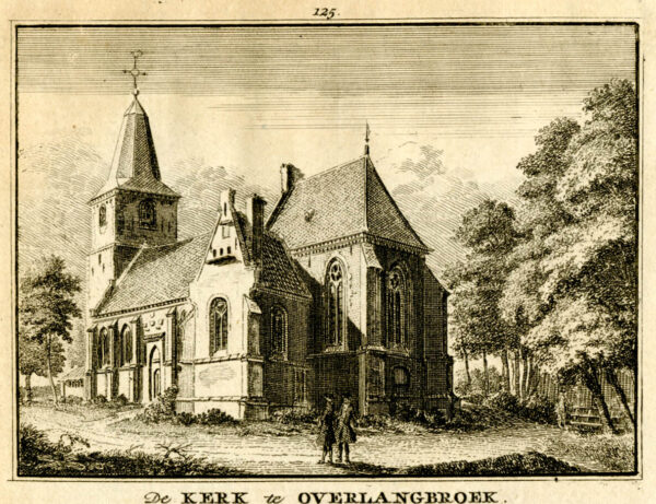 De kerk van Overlangbroek, uit 'Het verheerlykt Nederland...', afb. 2