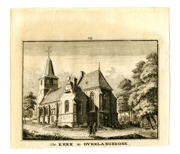 De kerk van Overlangbroek, uit 'Het verheerlykt Nederland...', afb. 2