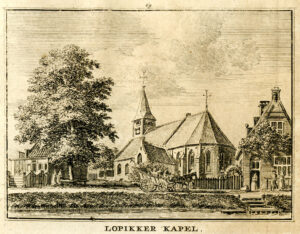 Lopikkerkapel, uit 'Het verheerlykt Nederland...', afb. 1