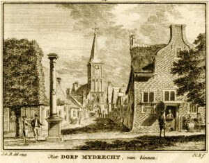 Mijdrecht, uit 'Het verheerlykt Nederland...', afb. 1