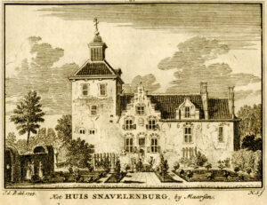 Huis Snaafburg bij Maarssen, uit 'Het verheerlykt Nederland...', afb. 1