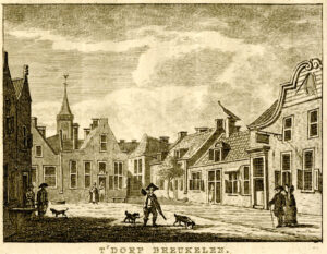 Breukelen in Utrecht, uit 'Vaderlandsche gezichten of afbeeldingen...', afb. 1