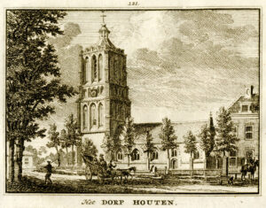 Houten, uit 'Het verheerlykt Nederland...', afb. 1