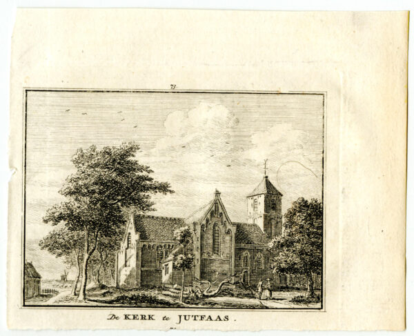 De kerk van Jutphaas, uit 'Het verheerlykt Nederland...', afb. 2