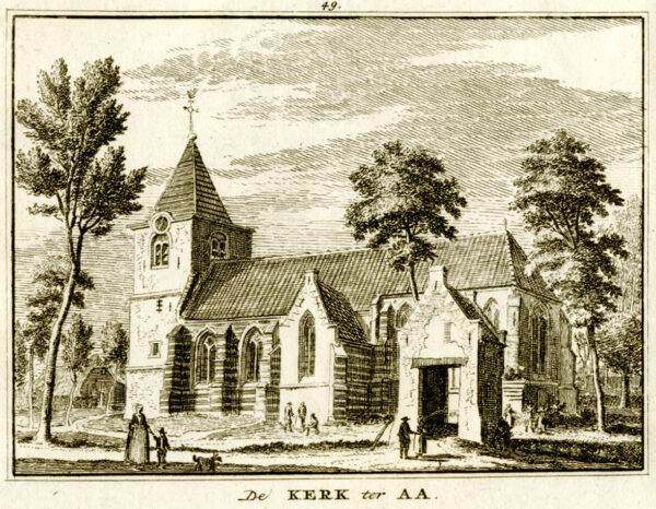 De kerk in Nieuwer ter Aa, uit 'Het verheerlykt Nederland...', afb. 1