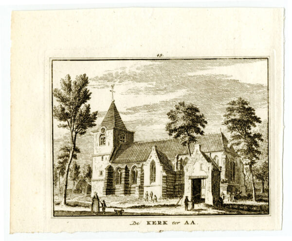 De kerk in Nieuwer ter Aa, uit 'Het verheerlykt Nederland...', afb. 2