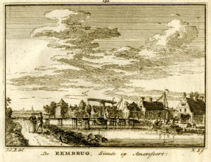 Eembrugge, uit 'Het verheerlykt Nederland...', afb. 1