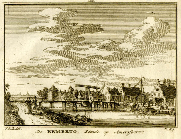 Eembrugge, uit 'Het verheerlykt Nederland...', afb. 1