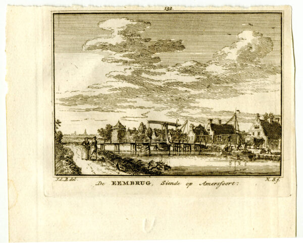 Eembrugge, uit 'Het verheerlykt Nederland...', afb. 2