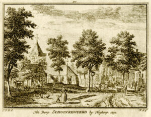 Schoonrewoerd, uit 'Het verheerlykt Nederland...', afb. 1