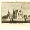 Poortugaal in 1740, uit 'Het verheerlykt Nederland...', afb. 2