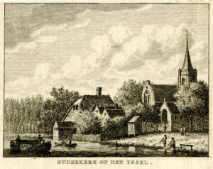 Ouderkerk aan den IJssel, uit 'Vaderlandsche gezichten of afbeeldingen...', afb. 1