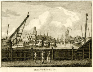 Hellevoetsluis, uit 'Vaderlandsche gezichten of afbeeldingen...', afb. 1