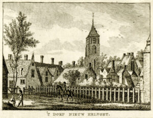 Nieuw-Helvoet, uit 'Vaderlandsche gezichten of afbeeldingen...', afb. 1