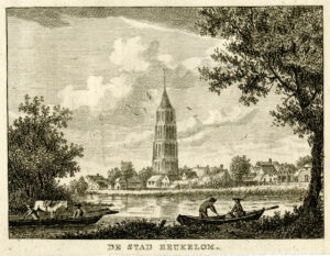 Heukelum, uit 'Vaderlandsche gezichten of afbeeldingen...', afb. 1