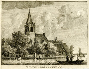 Alblasserdam, uit 'Vaderlandsche gezichten of afbeeldingen...', afb. 1