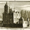 Huis Berendrecht bij Alphen aan den Rijn, in 1730, uit 'Het verheerlykt Nederland...', afb. 1