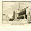 De Grote of St. Bavokerk in Haarlem, in 1742, uit 'Tegenwoordige staat der Vereenigde Nederlanden', afb. 2