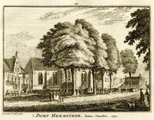 Heemstede in 1752, uit 'Het verheerlykt Nederland...', afb. 1