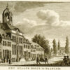 Het Hofje van Staats in Haarlem, uit 'Vaderlandsche gezichten of afbeeldingen...', afb. 1