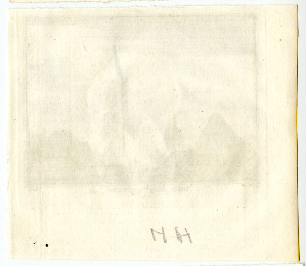 Haringhuizen in 1726, uit 'Het verheerlykt Nederland...', afb. 3