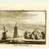 Hoogwoud in 1726, uit 'Het verheerlykt Nederland...', afb. 2