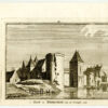 Kasteel Medemblik of Radboud in Medemblik in 1726, uit 'Het verheerlykt Nederland...', afb. 2
