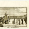 De kerk van Nibbixwoud in 1726, uit 'Het verheerlykt Nederland...', afb. 2