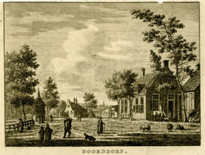 Noorddorp, uit 'Vaderlandsche gezichten of afbeeldingen...', afb. 1