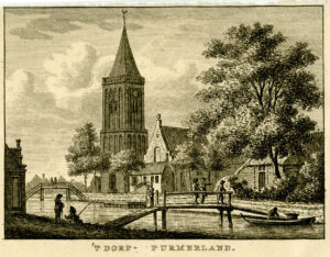 Purmerland, uit 'Vaderlandsche gezichten of afbeeldingen...', afb. 1