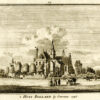 Huis Rolland bij Overveen in 1746, uit 'Het verheerlykt Nederland...', afb. 1
