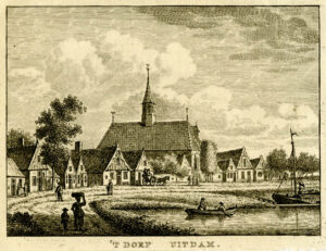Uitdam, uit 'Vaderlandsche gezichten of afbeeldingen...', afb. 1