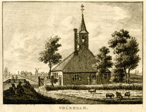 Volendam, uit 'Vaderlandsche gezichten of afbeeldingen...', afb. 1