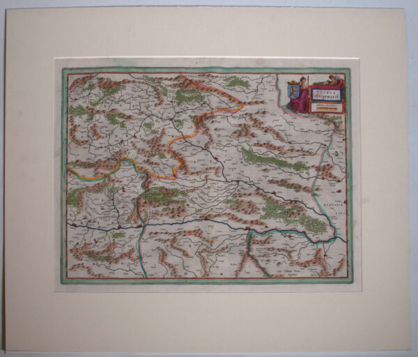 Kaart van de Steiermark uit het "Toonneel des Aerdriicx, Ofte Nievwe Atlas..." van Joan en Cornelis Blaeu (1642-43), afb. 2