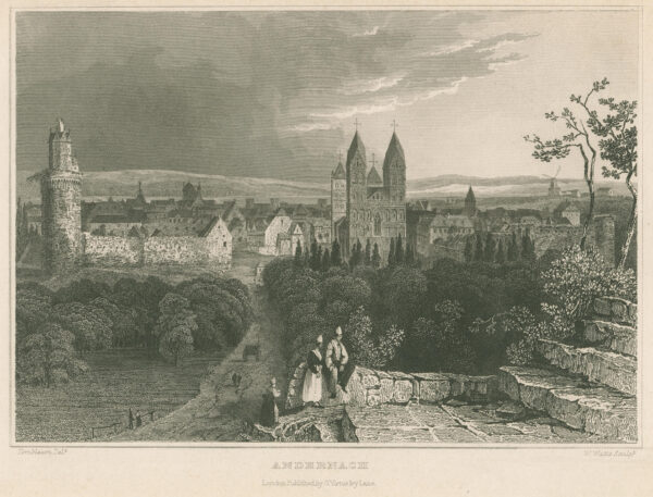 Andernach, door William Tombleson (1795 - c. 1846), Afb.1