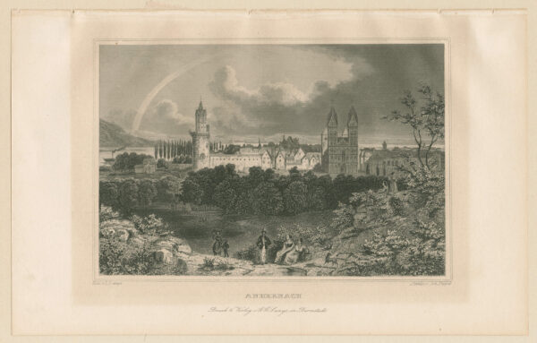Andernach, door Ludwig Lange (1808-1868), Afb.2