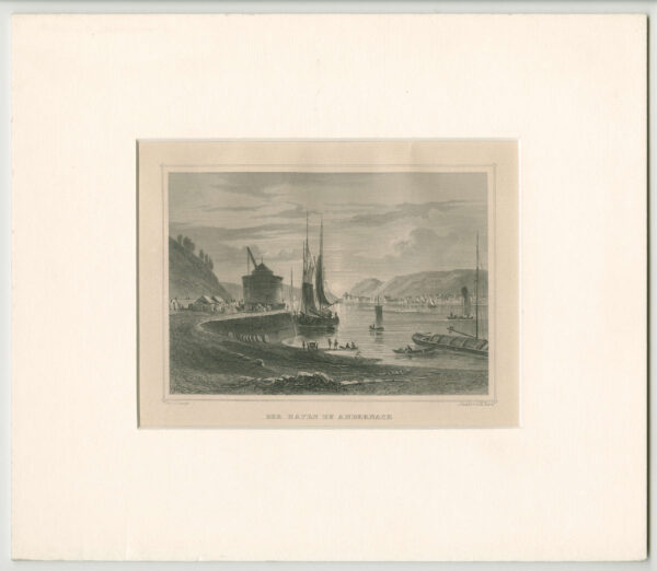 De haven van Andernach, door Ludwig Lange (1808-1868), Afb.3