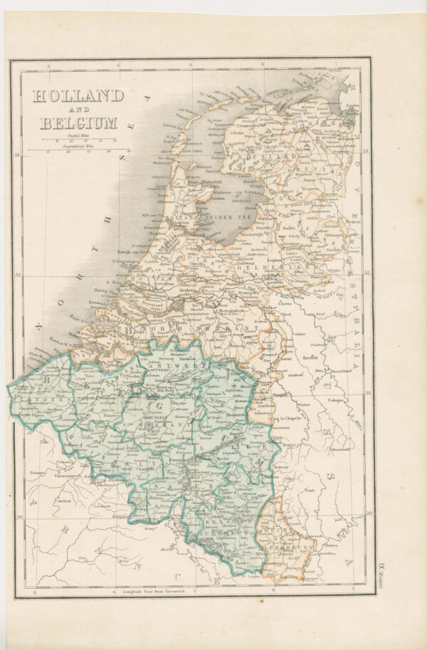 Nederland, België en Luxemburg (1868), Afb.1