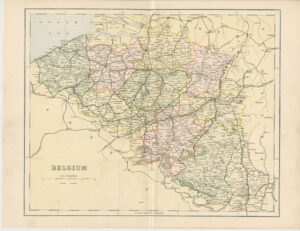 België, uit 'The Gallery of Geograpy', Afb.1