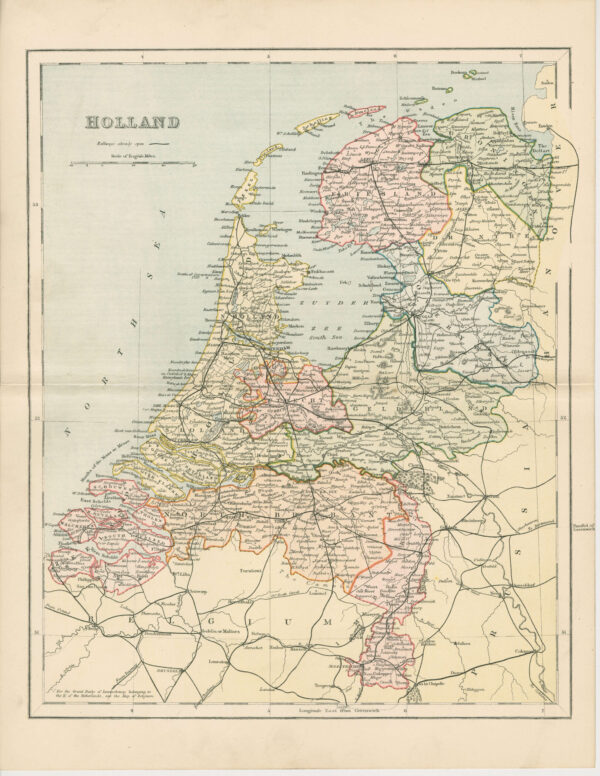 Nederland, uit 'The Gallery of Geograpy', Afb.1