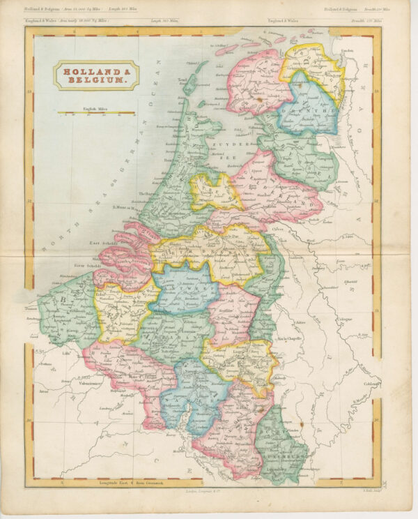 Nederland en België, gegraveerd door Selina Hall (1780?–1853), Afb.1