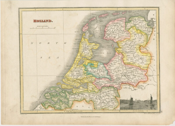 Nederland, getekend door James Wyld the Elder (1790–1836) en gegraveerd door Nathaniel Rogers Hewitt (1783-1826 of later), Afb.2