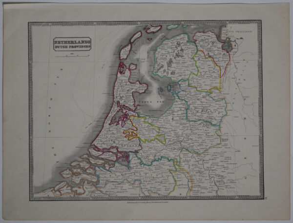Noord-Nederland, door John Gellatly in Edinburgh en Henry Washbourne in Londen, Afb.1