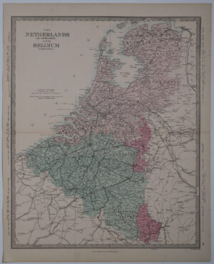 Nederland, België en Luxemburg, uitgegeven onder toezicht van de Society for the Diffusion of Useful Knowledge, Afb.1
