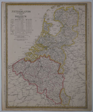Nederland, België en Luxemburg, uitgegeven onder toezicht van de Society for the Diffusion of Useful Knowledge, Afb.1